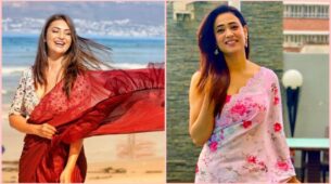 Khatron Ke Khiladi 11 Fashion Face-off: Shweta Tiwari Vs Divyanka Tripathi: Which hot babe wore the transparent saree better?