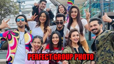 Khatron Ke Khiladi 11: Shweta Tiwari, Abhinav Shukla, Divyanka Tripathi, Arjun Bijlani and others pose for the perfect ‘group’ photo, fans are lovestruck