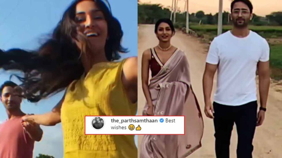 Kuch Rang Pyar Ke Aise Bhi BTS: Erica Fernandes shares romantic video with Shaheer Sheikh, Parth Samthaan comments 'best wishes' 390322