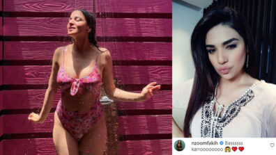 Kundali Bhagya actress Shraddha Arya shares sensuous ‘wet’ moment in monokini, Anjum Fakih comments