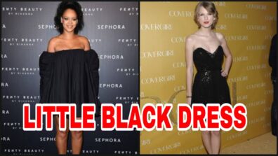 Ladies In Black: Taylor Swift Vs Rihanna: Who looks stunning in little black dress?