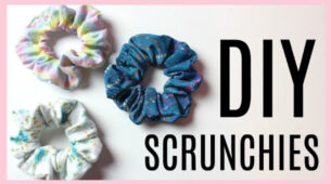 Learn How To Make DIY Hair Bands And Scrunchies