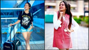 Learn It From A Pro: Take Hints On How To Style Your Black And White Basic Tops From Ashi Singh