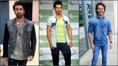 Learn the Casual Denim Look from Ranbir Kapoor, Varun Dhawan & Tiger Shroff For Summer Fashion