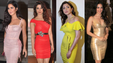 Learn the hot ‘bodycon’ outfit style from Katrina Kaif, Priyanka Chopra, Anushka Sharma & Kiara Advani to flaunt your figure with perfection