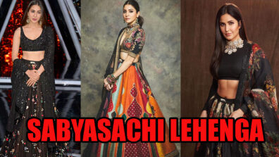 Lehenga Dede Mehenga: Sara Ali Khan, Anushka Sharma And Katrina Kaif’s Sabyasachi Lehenga Looks Is What You Need To Copy