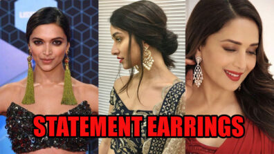 Looking Ethereal: Deepika Padukone, Shraddha Kapoor, Madhuri Dixit In Statement Earrings