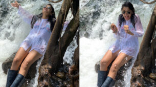 Mermaid Baby:  Kumkum Bhagya beauty Sriti Jha caught on camera having a blast while playing with water, fans can’t stop crushing