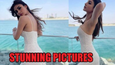 Mouni Roy sets internet on fire in white bodycon dress, fans love it