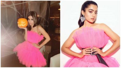 Mouni Roy vs. Rashmika Mandanna: Who carried the pink tissue dress effortlessly?