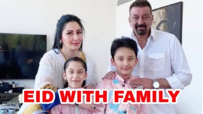 Must Watch: Viral private photos of Sanjay Dutt spending Eid with his family in Dubai