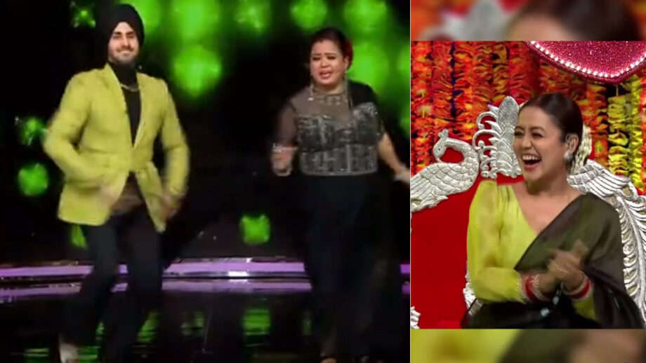 Neha Kakkar is awestruck seeing hubby Rohanpreet Singh and Bharti Singh’s bhangra, check out reaction 396162