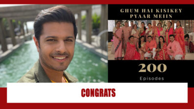 Neil Bhatt thanks fans as Ghum Hai Kisikey Pyaar Meiin completes 200 episodes