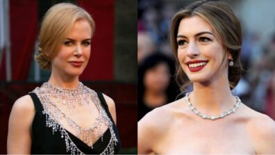 Nicole Kidman To Anne Hathaway: Hollywood Beauties Who Embraced Their Outfits With Lustrous Diamond Necklace