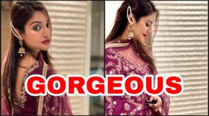 Nusrat Jahan shares her resplendent gorgeous avatar in an embellished anarkali, fans can’t stop drooling