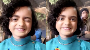 Oh So Cute: RadhaKrishn fame Sumedh Mudgalkar turns a ‘divine baby’, fans melt in awe