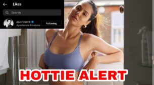 Oh So Hot: Sonam Bajwa drops a stunner in lavender sports bralette, Ayushmann Khurrana likes it