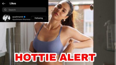 Oh So Hot: Sonam Bajwa drops a stunner in lavender sports bralette, Ayushmann Khurrana likes it