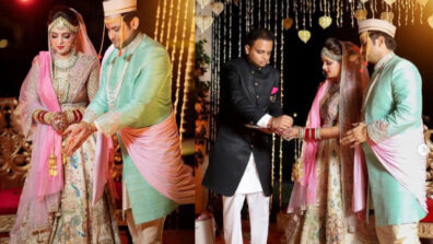 Om Mangalam Bhagwan Vishnu: Unseen ‘saat phere’ moments from Sugandha Mishra & Sanket Bhosale’s big-fat Indian wedding will melt your heart