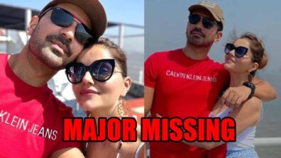 One month of not being in your arms……. ohh! I miss you: Rubina Dilaik misses husband Abhinav Shukla