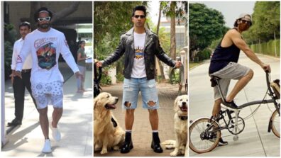 Pair Your Shorts Like The B-Town Stars: From Shahid Kapoor To Varun Dhawan