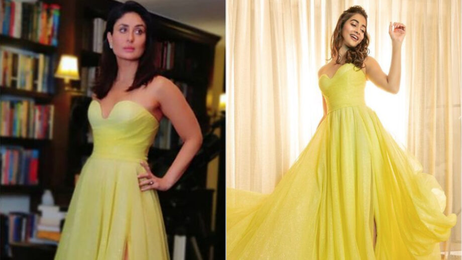 [Pari Hoon Main] Kareena Kapoor & Pooja Hegde's yellow hot floor-length gown look is all about angelic vibes 386904