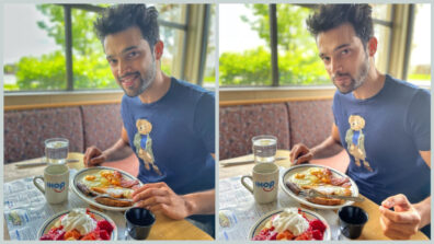 Parth Samthaan enjoys a hearty meal, shares ‘all smiles’ picture