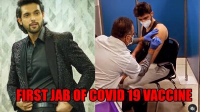 Parth Samthaan gets his first jab of COVID-19 vaccine, check video