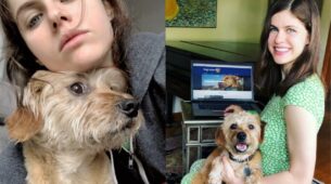 Pawsome: Times When Alexandra Daddario Proved That She Loves Being A Dog Mom