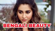 Phagun Bou Style: Oindrila Sen flaunts her hair curls & hoop earrings style, fans love it