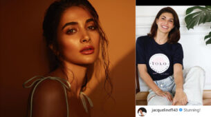 Pooja Hegde’s smoking hot backless photo impresses Jacqueline Fernandez