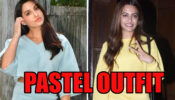Pretty Pastels: Nora Fatehi Vs Kriti Kharbanda: Who Is Looking Cute In The Pastel Two Piece Outfit?
