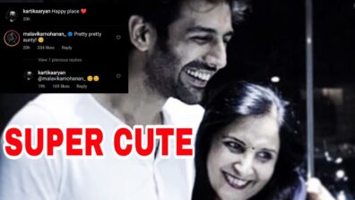 Pretty Pretty Aunty: Malavika Mohanan drops a super cute comment on Kartik Aaryan’s “Mother’s Day” post, see his reaction