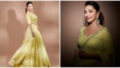Priceless Beauty: Madhuri Dixit Took Millions Of Hearts By Storm As She Shared A Picture In Yellow Lehenga