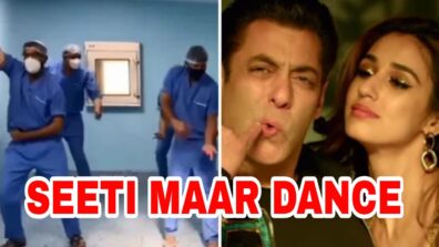 Radhe Swag: Doctors caught on camera getting groovy on Salman Khan and Disha Patani’s ‘Seeti Maar’ song, fans love it