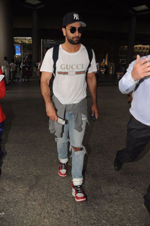 Ranbir Kapoor Vs Kartik Aaryan: Who Styled The Gucci T-Shirt Like A Well Read Fashionista? - 0