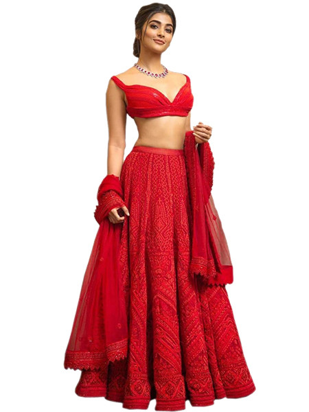 Ravishing In Red: Pooja Hegde Vs Shruti Haasan – Who Looks Like A Beautiful Princess In Red? - 0