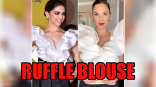 [Ravishing Ruffles] Bollywood Beauty Deepika Padukone Vs Hollywood Beauty Gal Gadot In White Ruffle Blouse: Whose Look Appealed You The Most? Vote Now