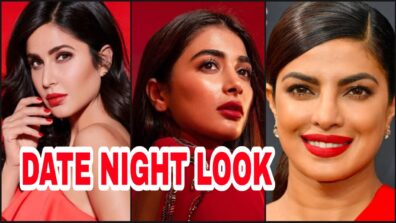 [Red Cherry Lips]: Pooja Hegde, Katrina Kaif & Priyanka Chopra’s Boldest Lipstick Shade Choices For The Perfect Date Night Look