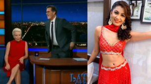 Revealed:  Kumkum Byagya Sriti Jha’s secret connection with Stephen Colbert