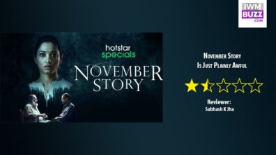 Review Of November Story: Is Just Plainly Awful