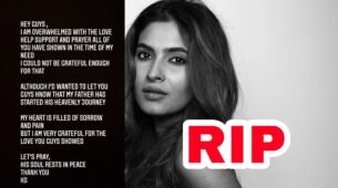 RIP: Actress Karishma Sharma’s father passes away