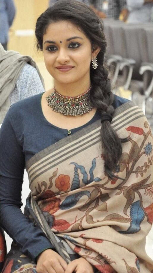 Rock In Blouse: Take Blouse Inspiration From Keerthy Suresh - 0