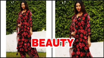 Rosy Red: Sonam Bajwa Looks Like The Prettiest Rose In Unique Rose Print Outfit