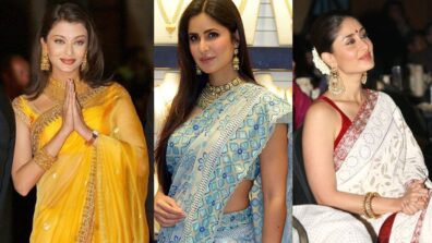 Saree Not Sorry: Aishwarya Rai Vs Katrina Kaif Vs Kareena Kapoor: Which Bollywood diva aces the heavily embroidered saree & heavy customized jewellery look?