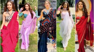 Saree Queen: Surbhi Chandna And Her Fashionable Blouse Look You Can Recreate To Look Splendid
