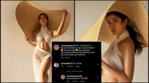 Shanaya Kapoor burns internet with her new photoshoot, Suhana Khan calls it unreal