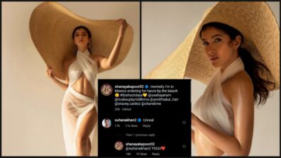 Shanaya Kapoor burns internet with her new photoshoot, Suhana Khan calls it unreal