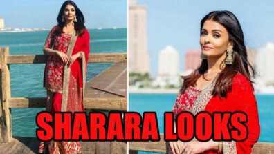 Sharara Looks Of Aishwarya Rai To Look Picture-Perfect On Weddings