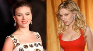 She is Fire: Scarlett Johansson’s Bright Looks In Orange Are Flawless